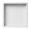 Alfi Brand 16" x 16" White Matte SS Square Sgl Shelf Bath Shower Niche ABNC1616-W - alternate 2
